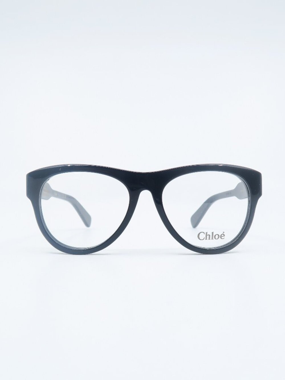 Chloe CH 0152O 001 53mm Black Acetate New Unisex Eyeglasses.